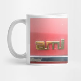 Cit Roen Ami 8 red with rust Mug